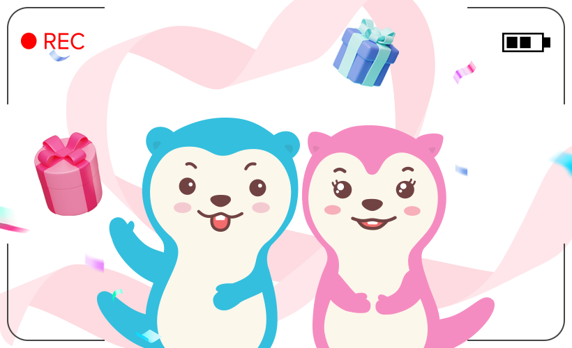 영상편지와 인증샷으로 고마움을 표현하세요!
