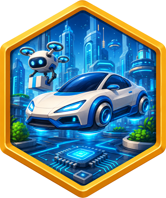 Cyber Tech City Badge